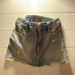 Denim Mini Skirt